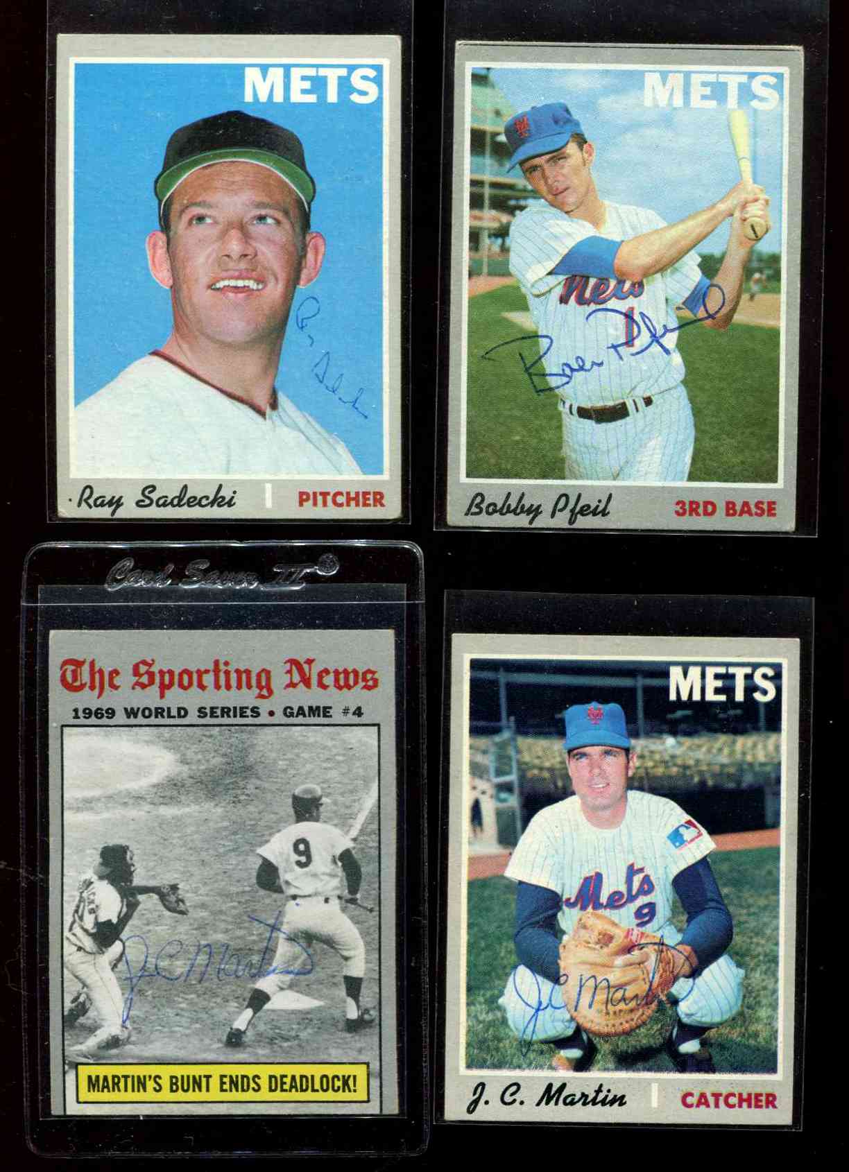 1970 Topps #679 Ray Sadecki SCARCE HI # AUTOGRAPHED (Mets,deceased)  cards value