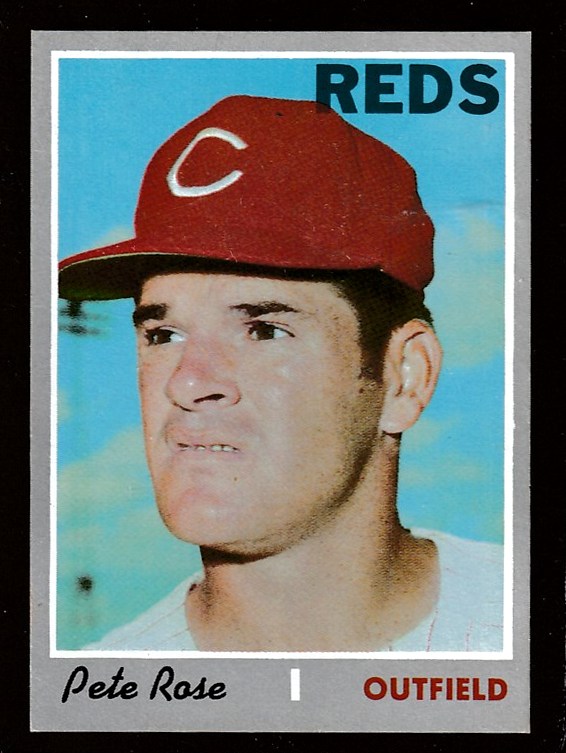 1970 Topps #580 Pete Rose (Reds)  cards value