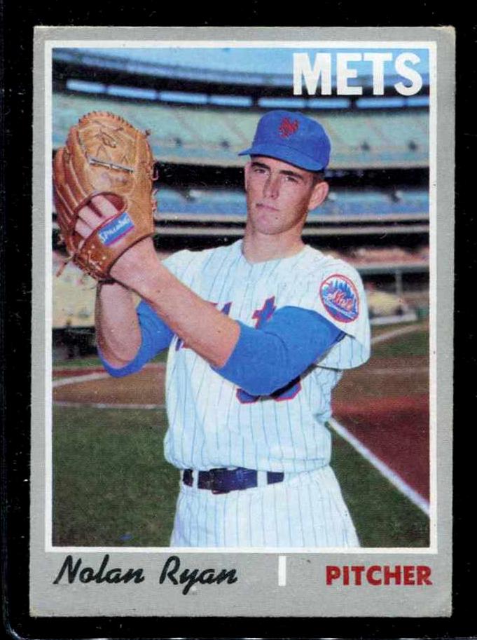 1970 Topps #712 NOLAN RYAN SCARCE HIGH # (Mets)  cards value