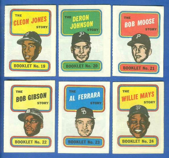 1970 Topps Comic Booklets #24 Willie Mays (Giants)  cards value