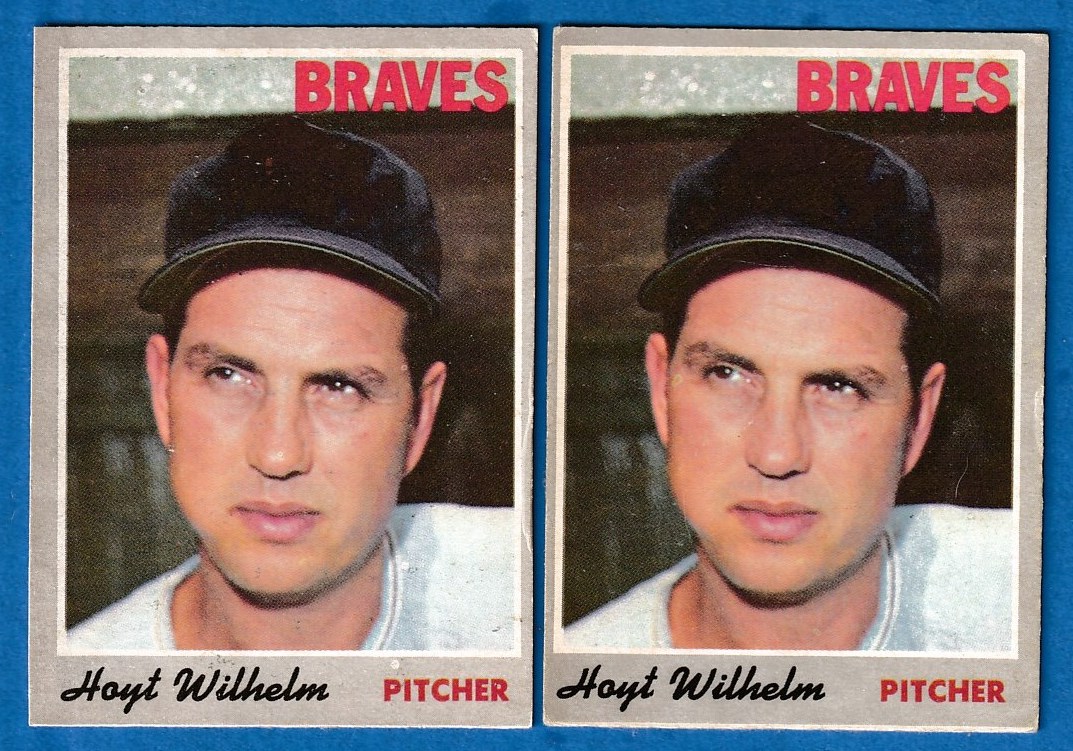 1970 O-Pee-Chee/OPC # 17 Hoyt Wilhelm (Braves)  cards value