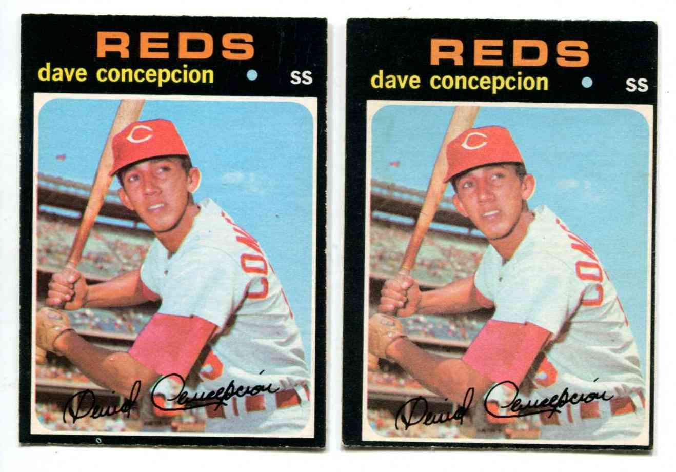 1971 O-Pee-Chee/OPC # 14 Dave Concepcion ROOKIE (Reds)  cards value