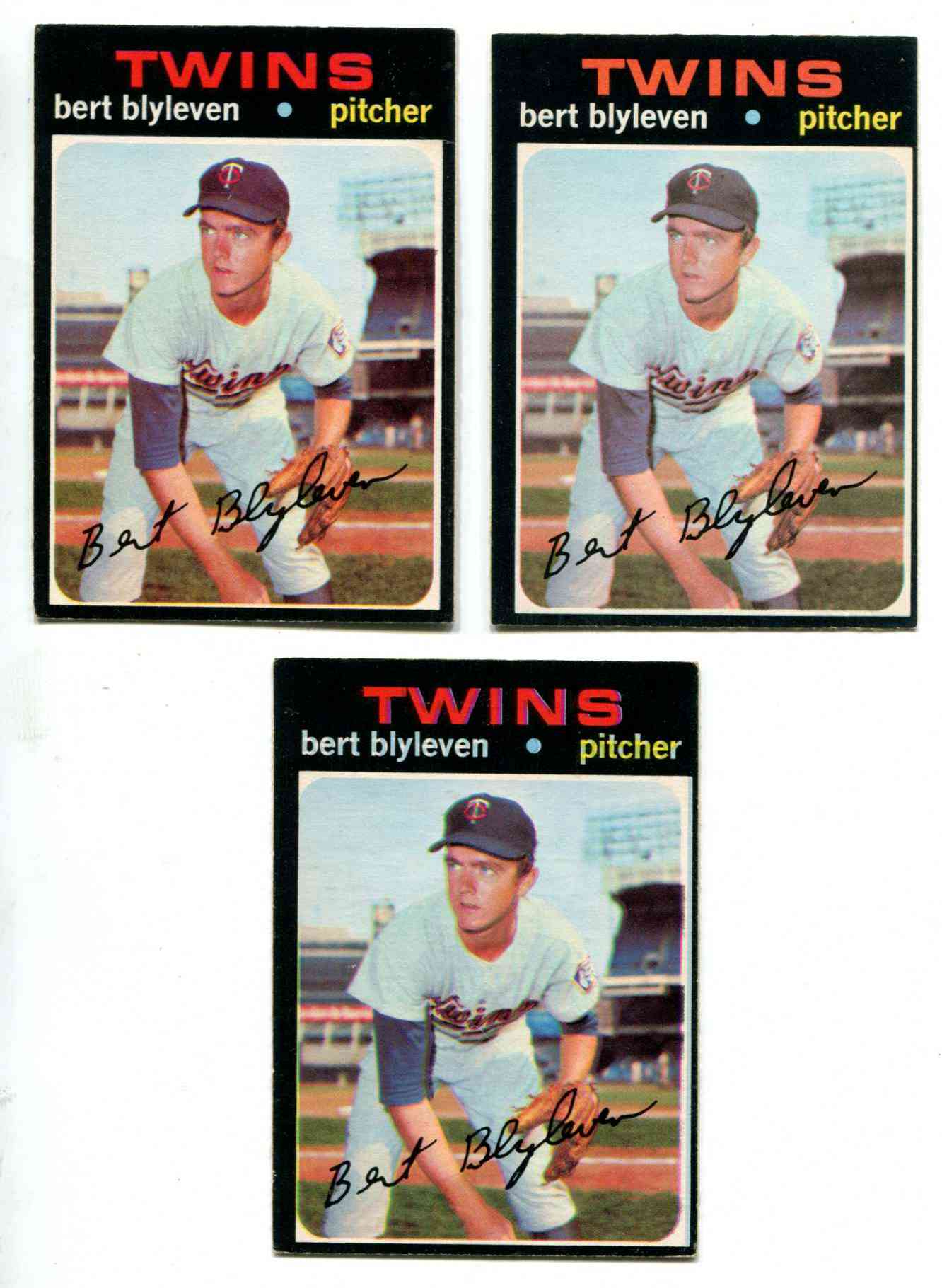1971 O-Pee-Chee/OPC # 26 Bert Blyleven ROOKIE (Twins,HOF)  cards value