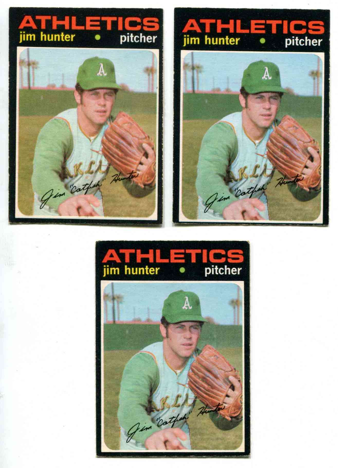 1971 O-Pee-Chee/OPC # 45 Jim Hunter (A's)  cards value