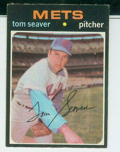 1971 O-Pee-Chee/OPC #160 Tom Seaver (Mets)  cards value