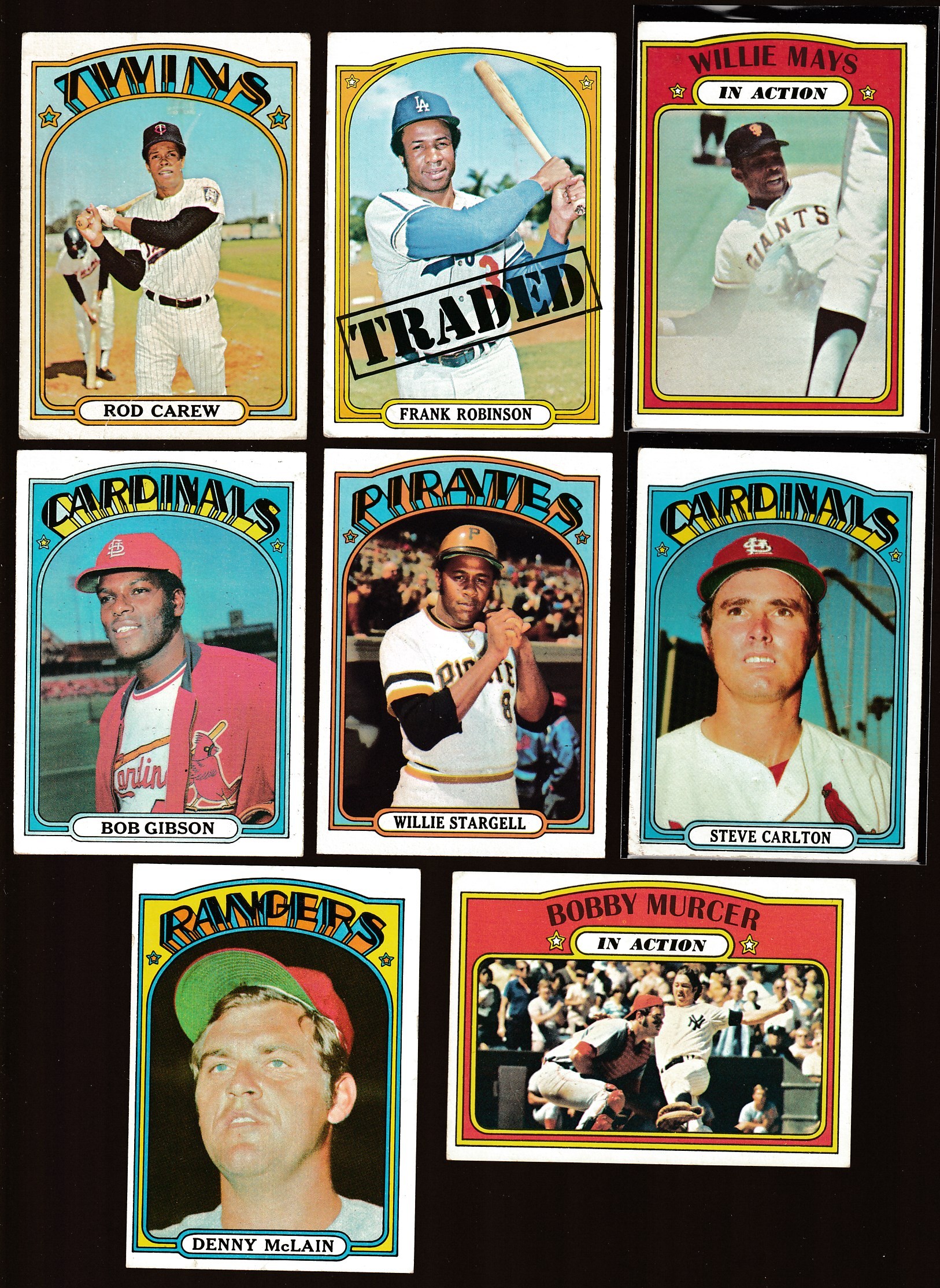 1972 Topps #695 Rod Carew SCARCE HIGH # [#fx] (Twins)  cards value