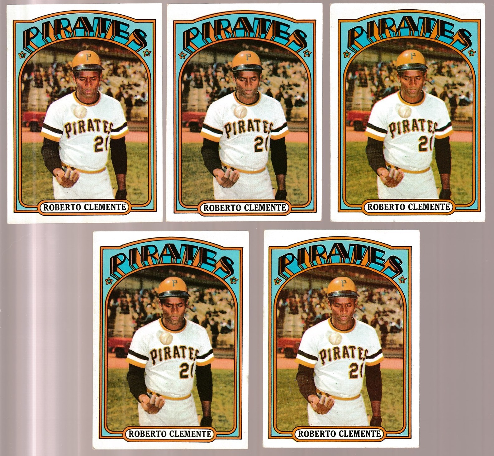 1972 Topps #309 Roberto Clemente (Pirates)  cards value