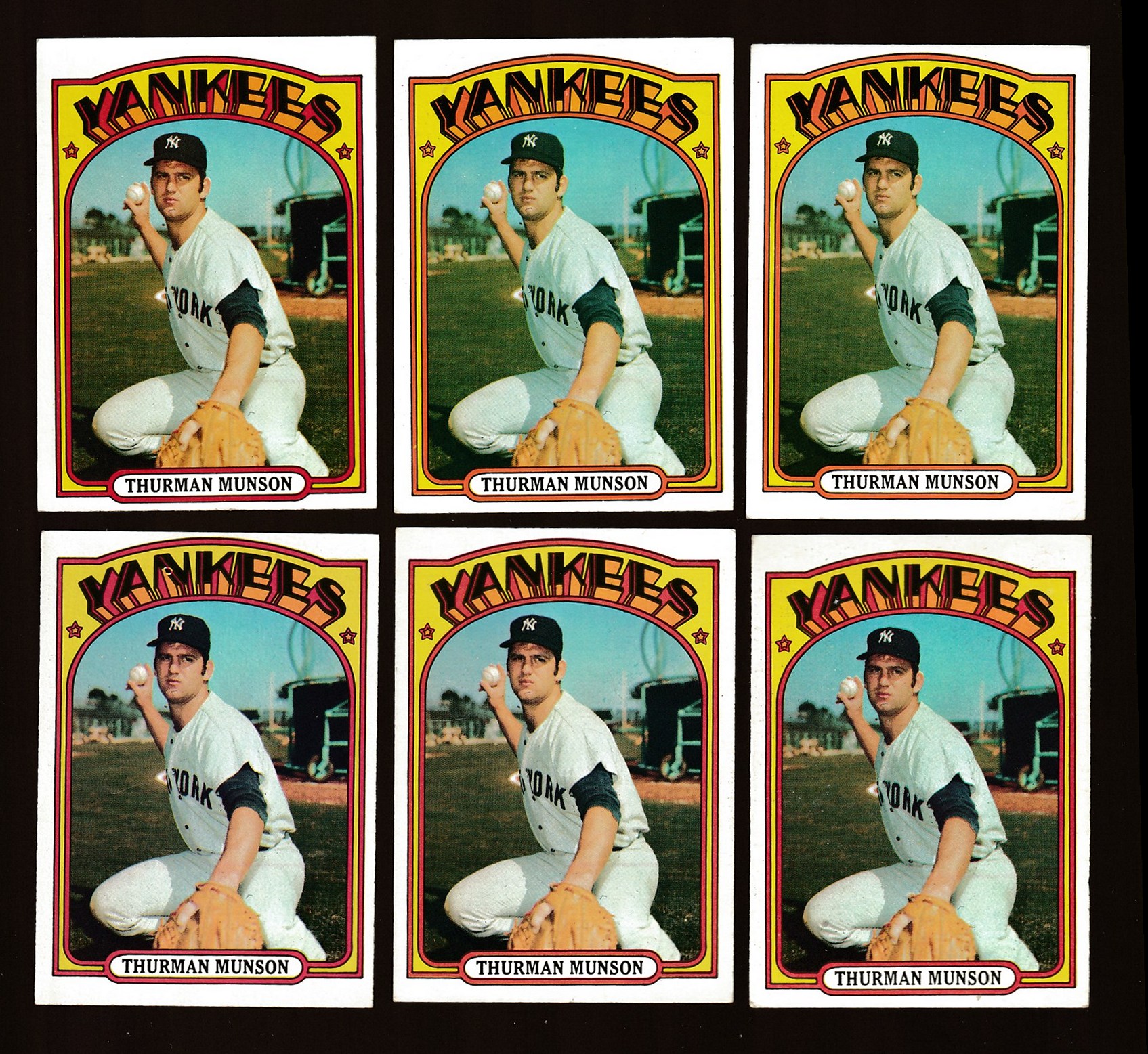 1972 Topps #441 Thurman Munson (Yankees)  cards value