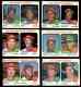 1973 Topps  - Leaders - Lot of (6) w/6 Hall-of-Famers