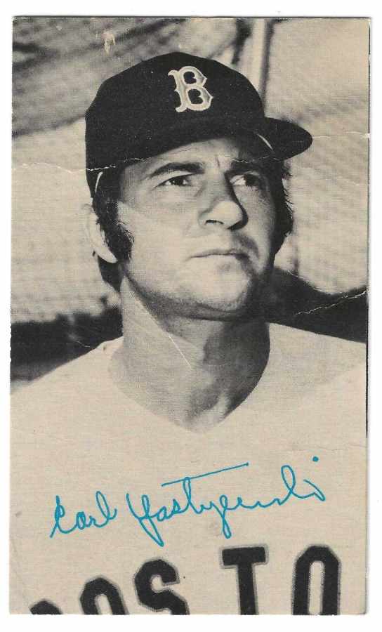 1974 Topps DECKLE EDGE #43 Carl Yastrzemski [WB] (Red Sox)  cards value