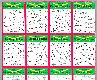 1974 Topps Team Checklists  -  COMPLETE UNCUT SHEET - SET of (24)