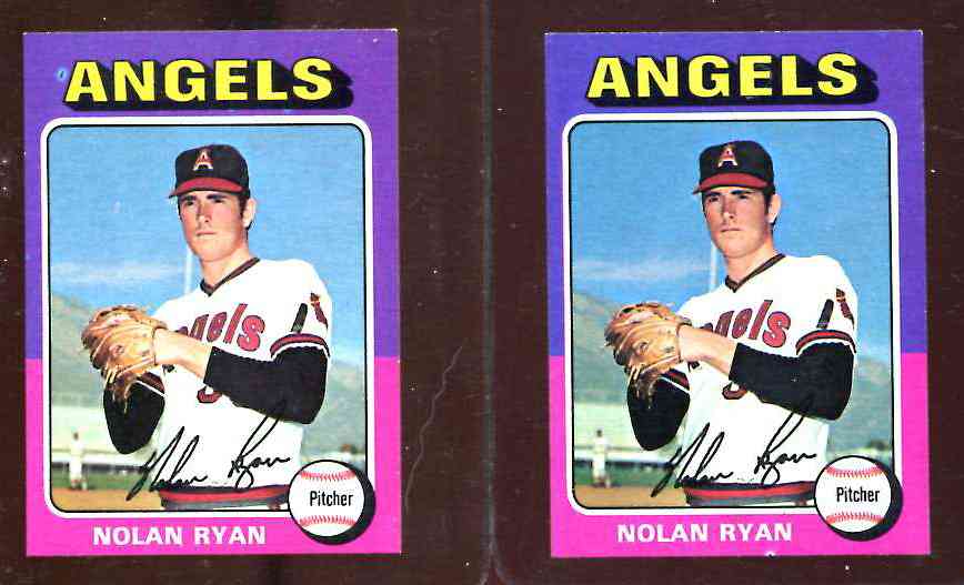 1975 Topps MINI #500 Nolan Ryan (Angels)  cards value