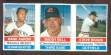 1976 Hostess PANEL # 94-95-96 HANK AARON [Black back]