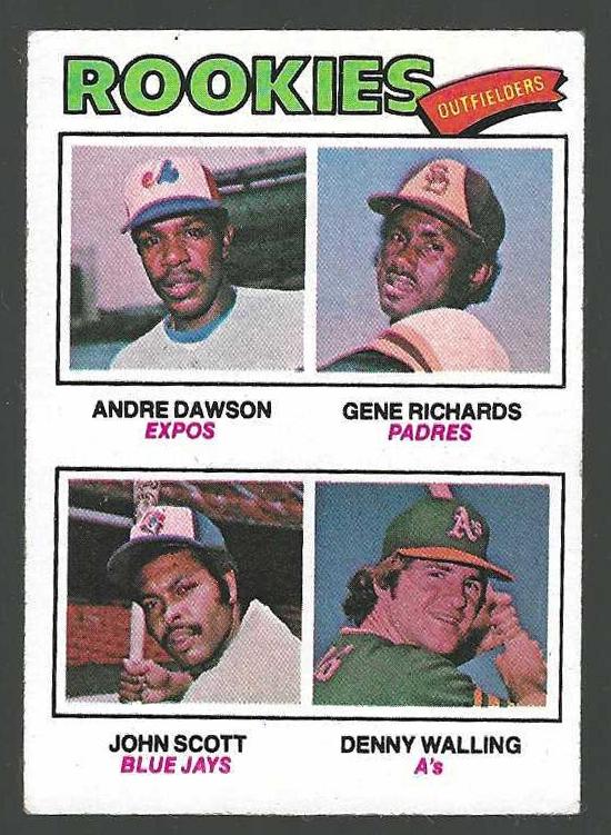 1977 Topps #473 Andre Dawson ROOKIE (Expos)  cards value