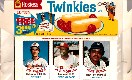 1977 Hostess *** RARE *** Twinkies COMPLETE BOX - Blank-Back PROOF !!!