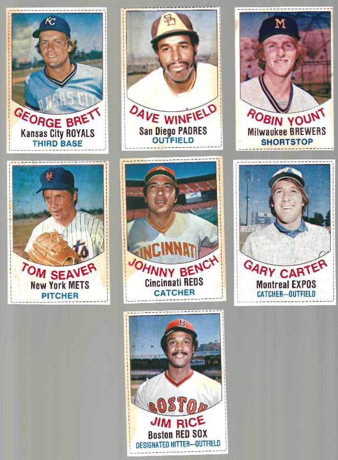 1977 Hostess TWINKIES/CUPCAKES - Lot of (49) different w/10 HOFers [#l]  cards value