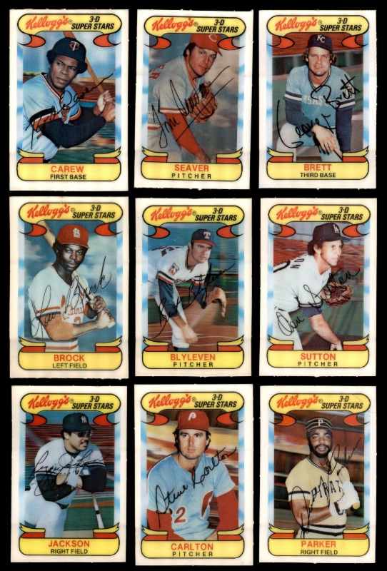 1978 Kellogg's  - Lot of (32) [#l] w/(7) Hall-of-Famers w/NOLAN RYAN !!!  cards value
