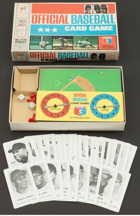 1970 Milton Bradley  - COMPLETE SET of (28) IN ORIGINAL BOX w/BOARD  cards value