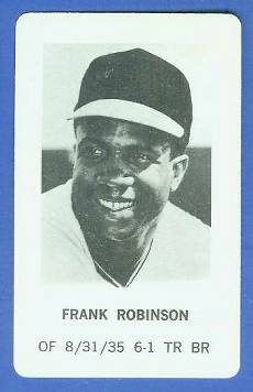 1970 Milton Bradley - Frank Robinson  cards value