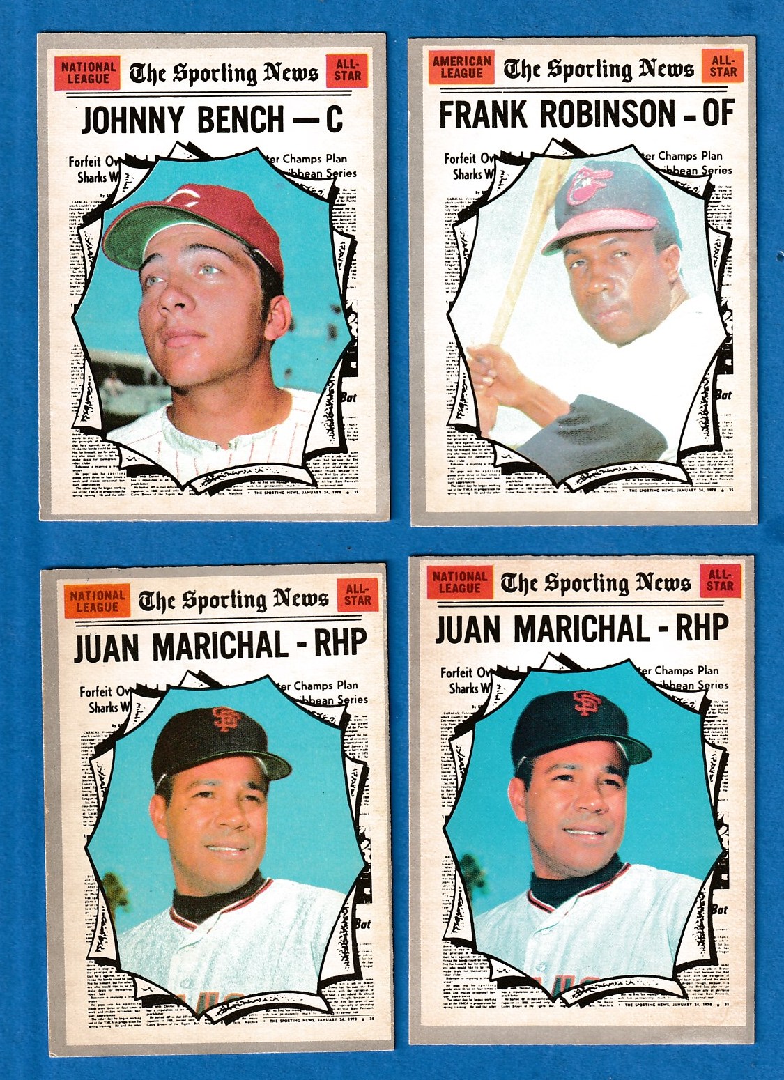 1970 O-Pee-Chee/OPC #466 Juan Marichal All-Star (Giants)  cards value