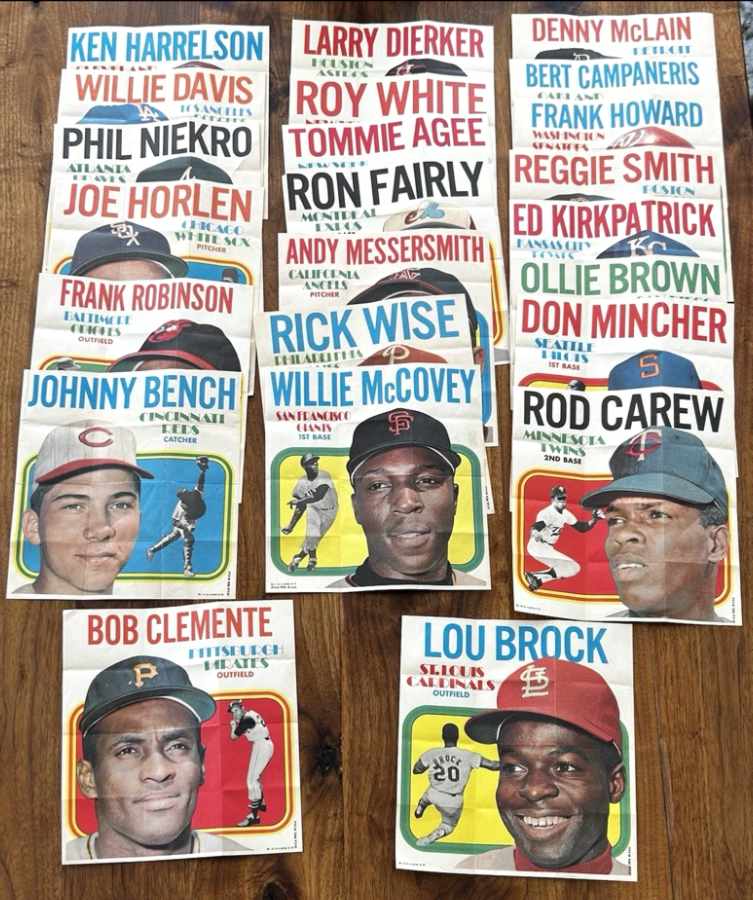 1970 Topps Poster #12 Frank Robinson (Orioles)  cards value