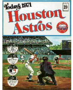Astros - 1971 Dell MLB Stamp Album - Complete w/24 NM/MINT Stamps  cards value