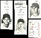 Red Sox - 1972 Milton Bradley - Near Team Set/Lot (13/17 cards)