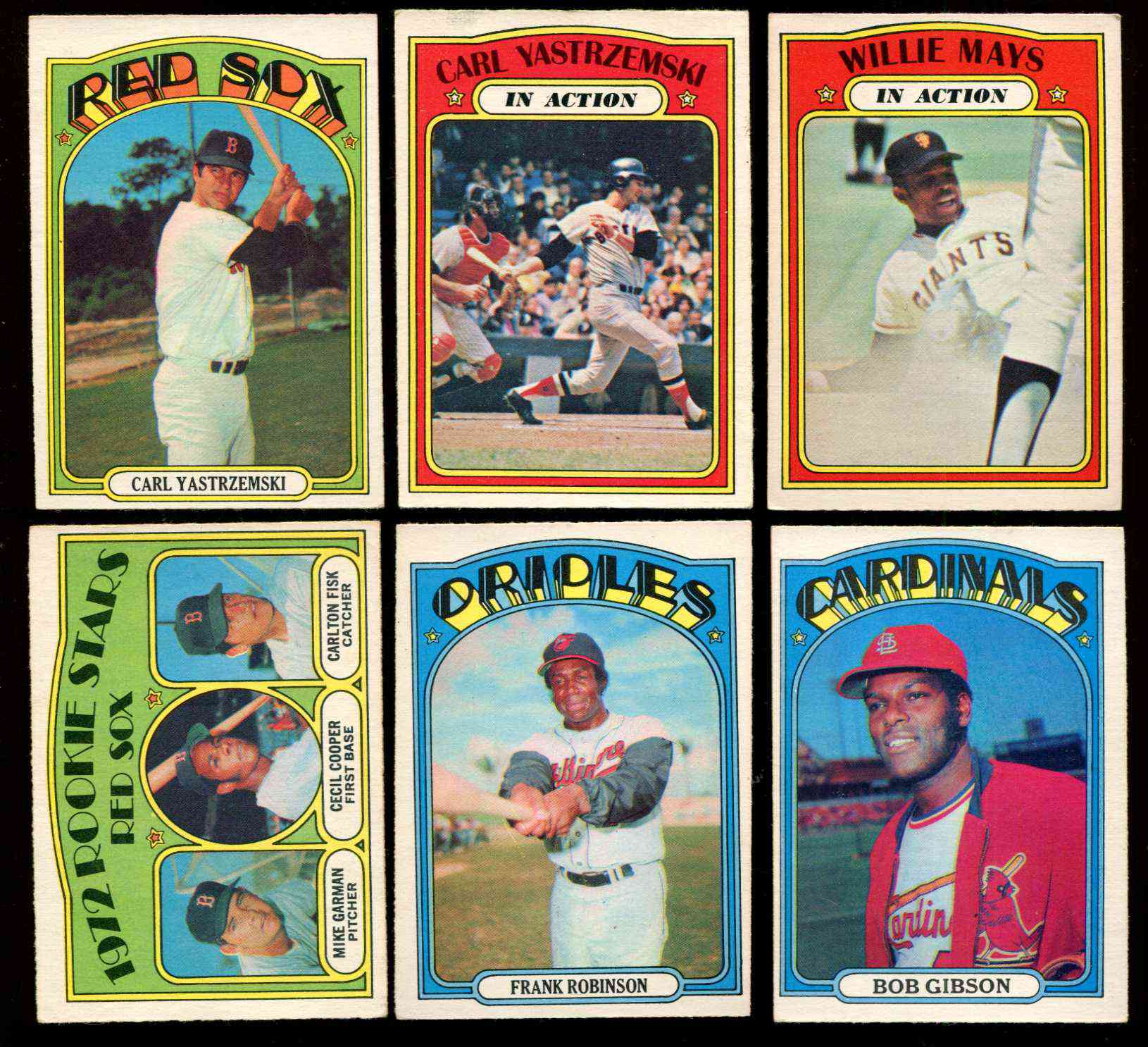 1972 O-Pee-Chee/OPC # 38 Carl Yastrzemski In-Action (Red Sox)  cards value
