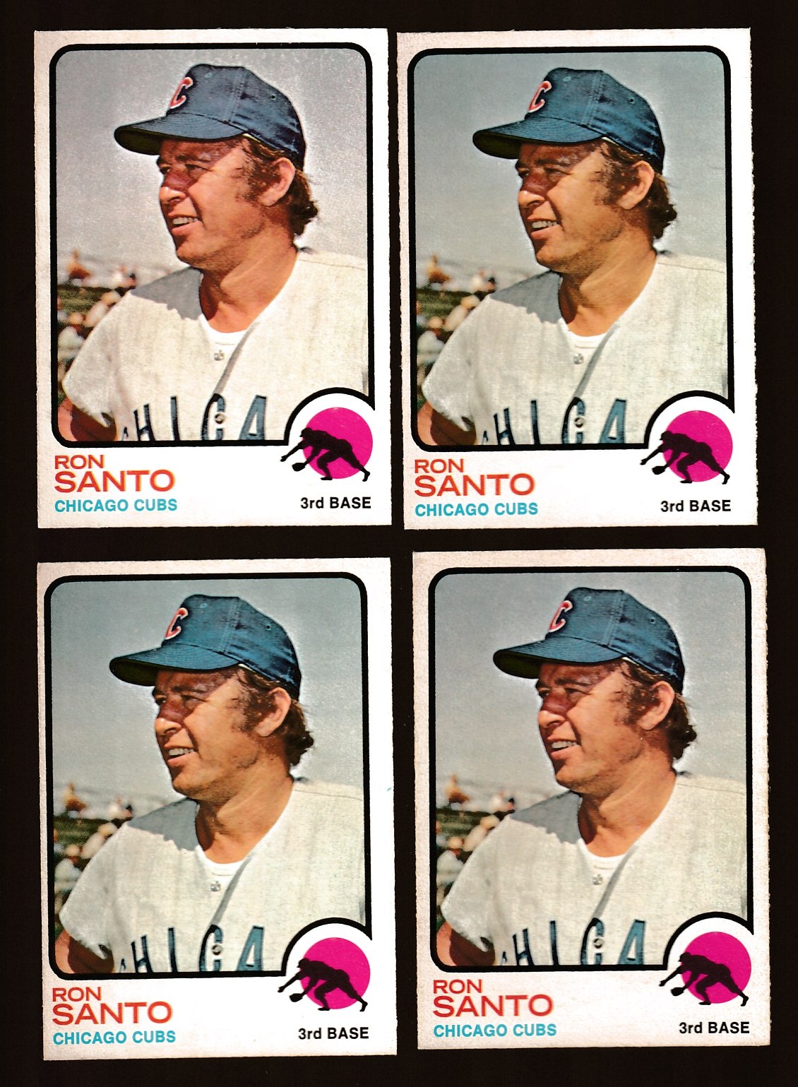 1973 O-Pee-Chee/OPC #115 Ron Santo (Cubs)  cards value