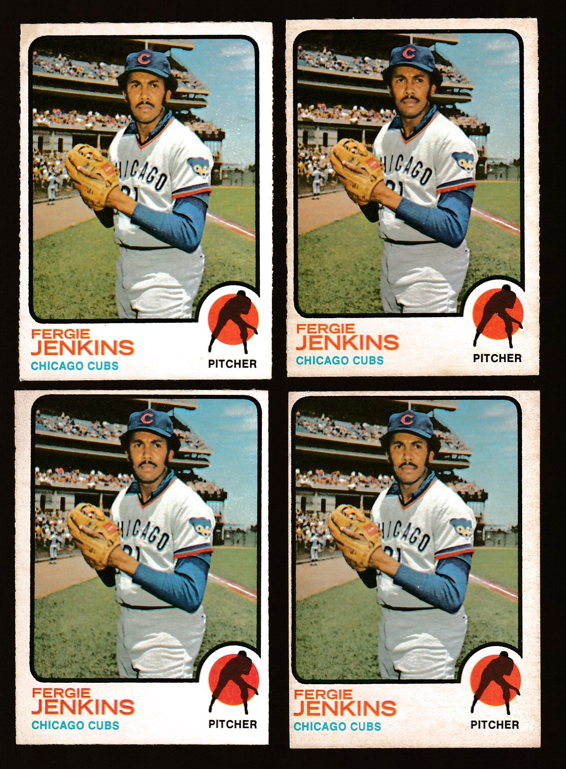1973 O-Pee-Chee/OPC #180 Fergie Jenkins (Cubs)  cards value
