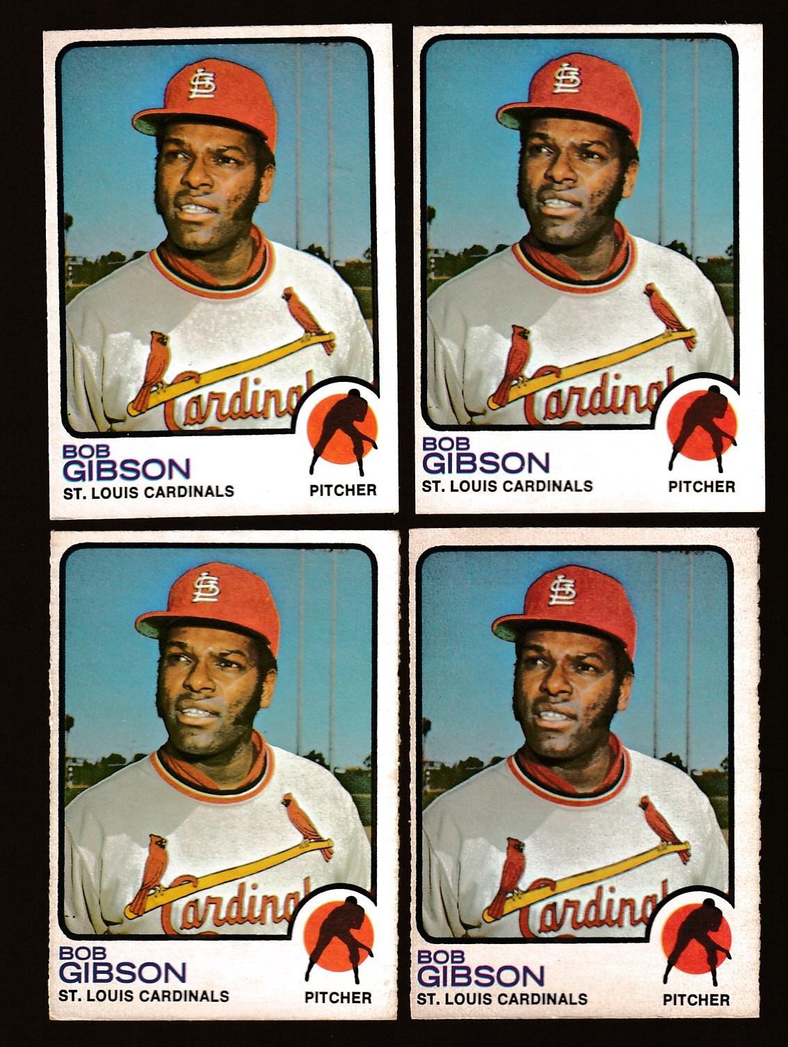 1973 O-Pee-Chee/OPC #190 Bob Gibson (Cardinals)  cards value