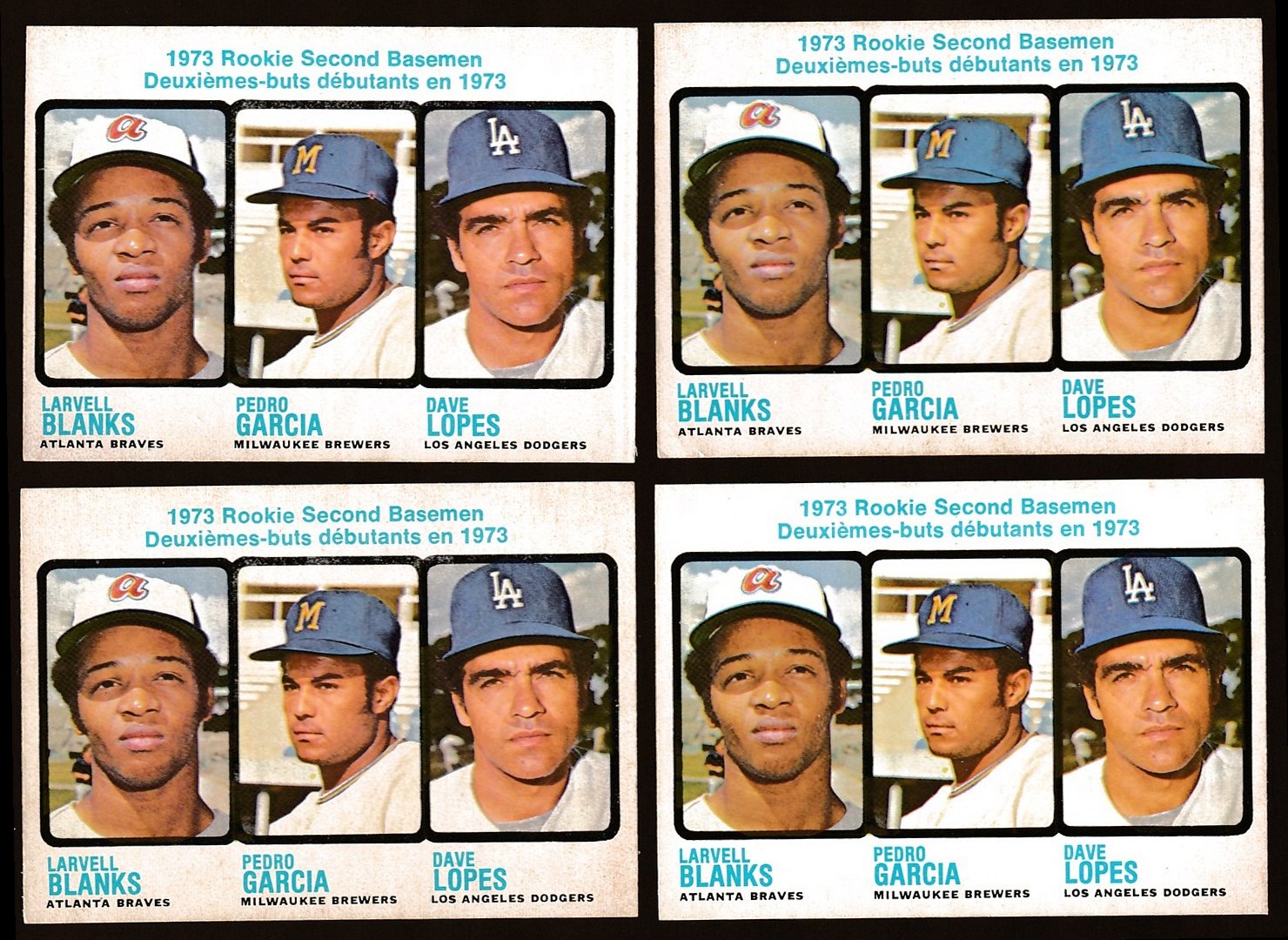1973 O-Pee-Chee/OPC #609 Davey Lopes ROOKIE 2nd basemen (Dodgers)  cards value