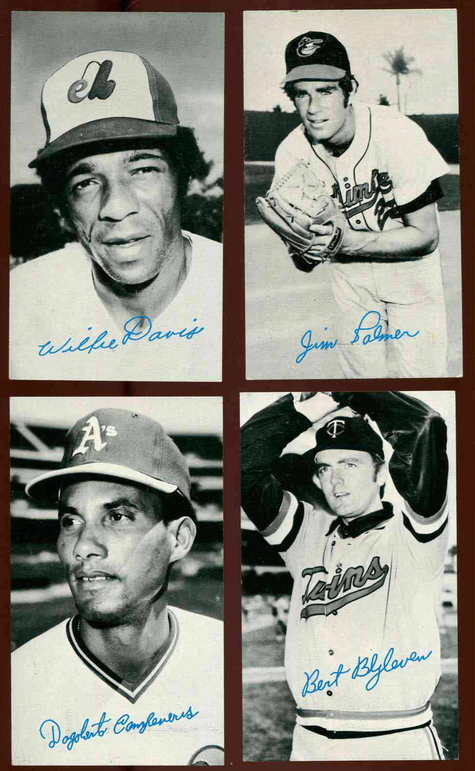 1974 Topps Deckle Edge UN-DECKLED PROOF [GB] #42 Willie Davis (Expos)  cards value