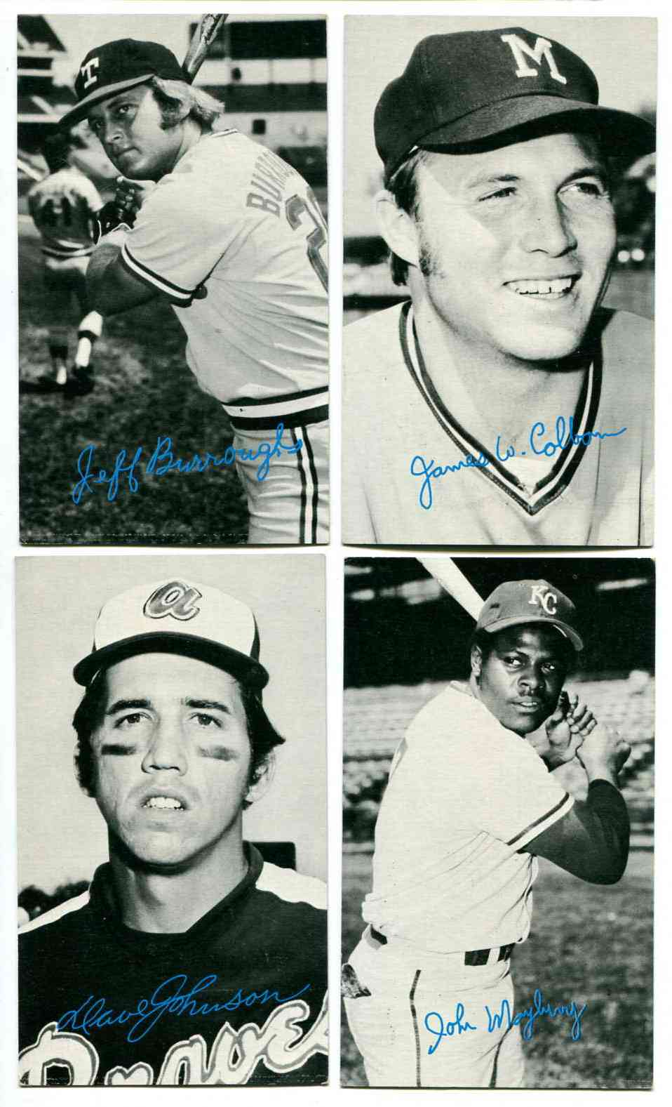 1974 Topps Deckle Edge UN-DECKLED PROOF [GB] #50 Dave Johnson (Braves)  cards value