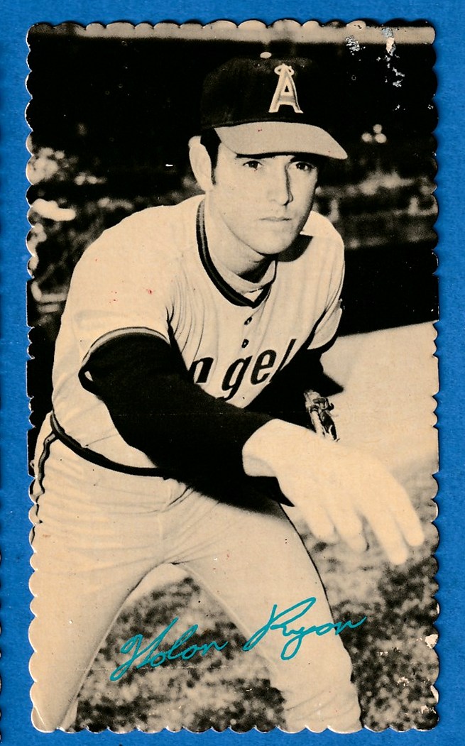 1974 Topps DECKLE EDGE #41 Nolan Ryan [WB] (Angels)  cards value