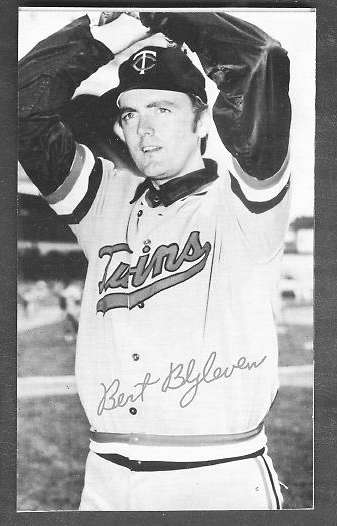 Bert Blyleven - 1974 Topps Deckle Edge UN-DECKLED NO # PROOF [GB] (Twins)  cards value