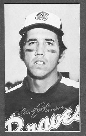 Davey Johnson - 1974 Topps Deckle Edge UN-DECKLED NO # PROOF [GB] (Braves)  cards value
