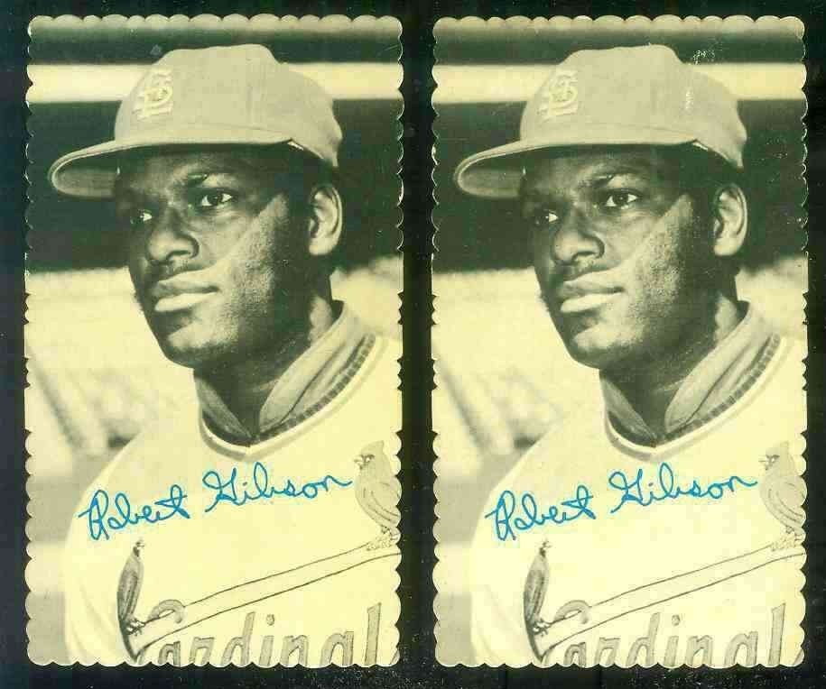 1974 Topps DECKLE EDGE # 3 Bob Gibson [WB] (Cardinals)  cards value