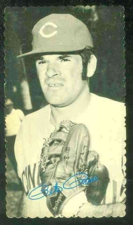 1974 Topps DECKLE EDGE #16 Pete Rose (Reds)  cards value