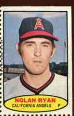 1974 Topps STAMPS   - NOLAN RYAN  (Nicely Centered!)  cards value