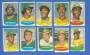 A's - 1974 Topps Stamps COMPLETE TEAM SET (10 stamps)