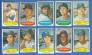 Royals - 1974 Topps Stamps COMPLETE TEAM SET (10 stamps)
