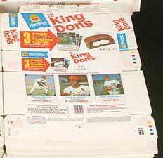 1975 Hostess COMPLETE BOX # 58-59-60 NOLAN RYAN  cards value