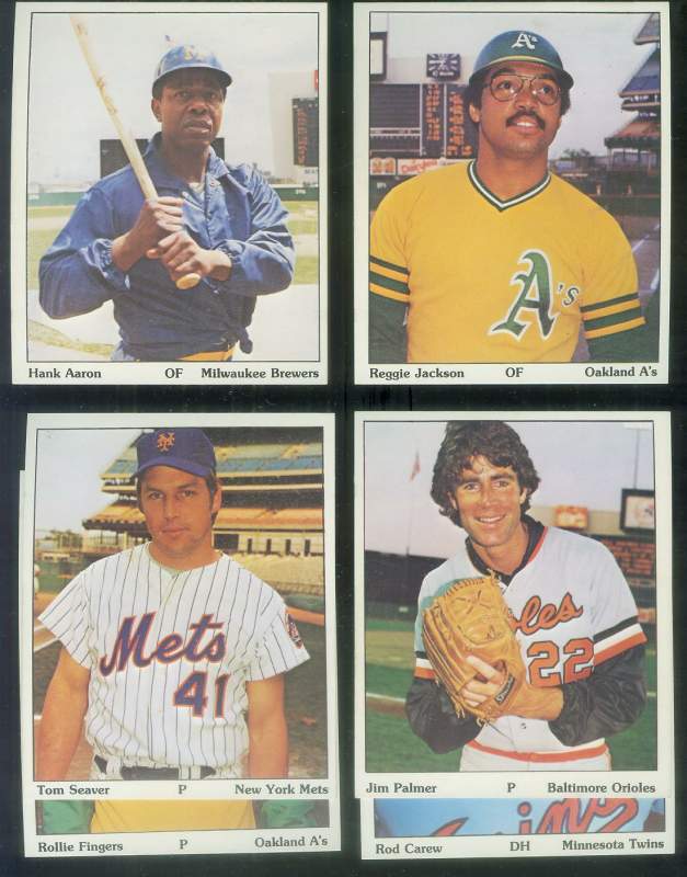 1975 SSPC Puzzle Backs - Lot of (6) Great HALL-OF-FAMERS  cards value