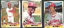REDS - 1976 O-Pee-Chee/OPC - Starter Team Set (20/27)
