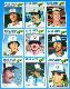 1977 Topps  - BLUE JAYS - COMPLETE TEAM SET (15)