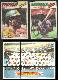 1977 Topps  Cloth Stickers - Lot (5) HALL-of-FAMERS + N.L. 9-card puzzle