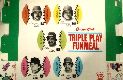 1977 Burger Chef -  Lot (9) UNFOLDED Funmeal Boxes COMPLETE TEAM SETS