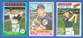 Buddy Bell - 1975 + 1976 + 1977 Topps cards