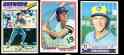Robin Yount  COLLECTION [#b] - 1977-1993 Topps - Lot of (18) different